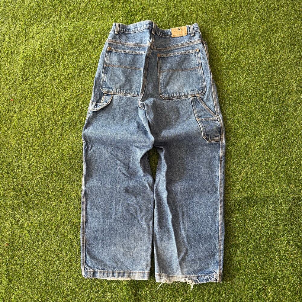 Y2K Utility Dark Blue Carpenter Denim 32 x 30